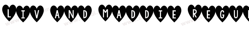 Liv and Maddie Regul字体转换